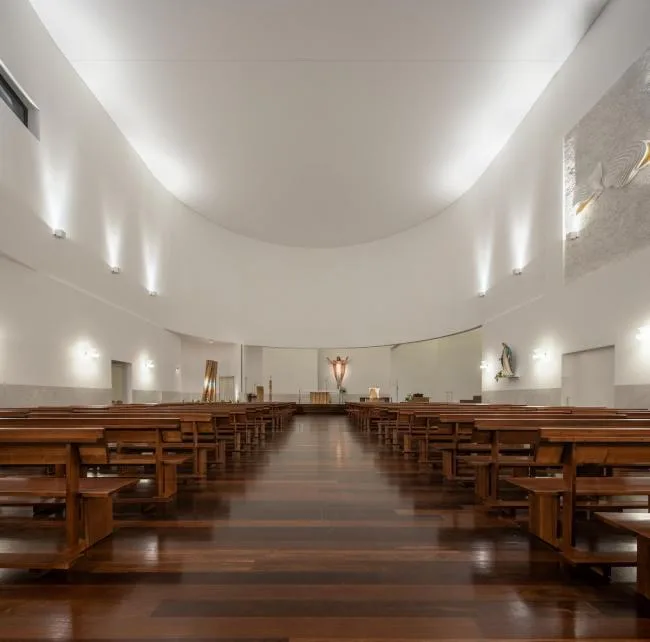 BIM Architecture | Sacred and Pure Energy Space: Legares Church/FCC Arquitectura