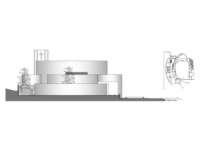 BIM Architecture | Sacred and Pure Energy Space: Legares Church/FCC Arquitectura