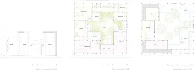 BIM Architecture | Valley Flower Garden Room in the City/Hata Yoyo Architectural Design Firm