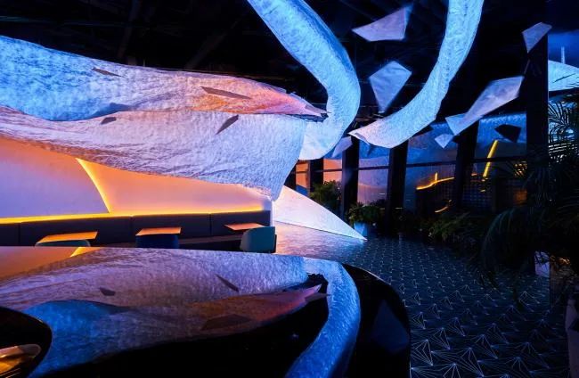 BIM Architecture | Cloud based Restaurant for Light and Shadow Activities/SODA Architects