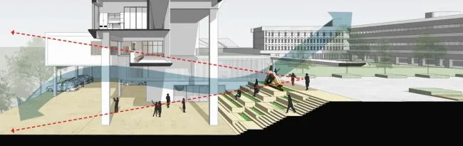 BIM Architecture | Design of the Dormitory Building for the Chinese Year and Night School in Hong Kong (Competition Plan)/AG Huichuang International