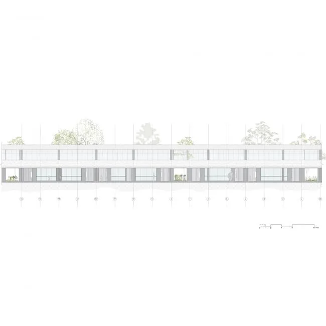 BIM Architecture | Montessori Kindergarten, Moonlight Box in Nature/Estudio Transversal