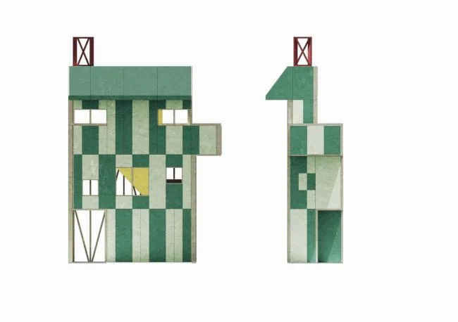 BIM Architecture | Abstract Humanistic Art by the Canal: Potemkin Theatre/Maich Swift Architects