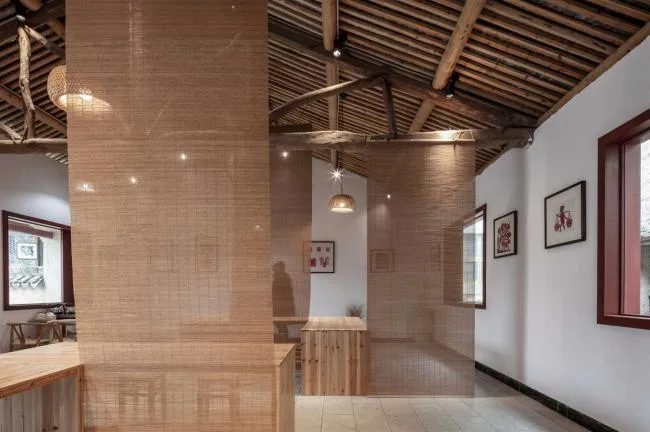 BIM Architecture | Paper Cuttings Art Shop& Banhu Book Bar/Hangzhou Forest Architecture Design
