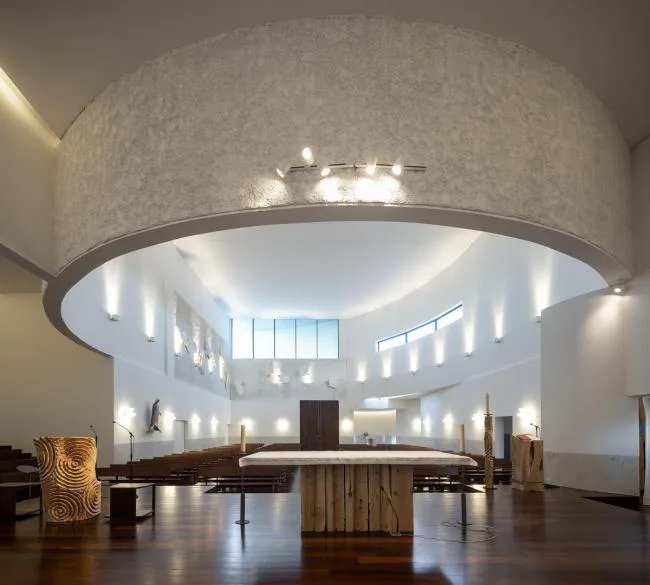 BIM Architecture | Sacred and Pure Energy Space: Legares Church/FCC Arquitectura