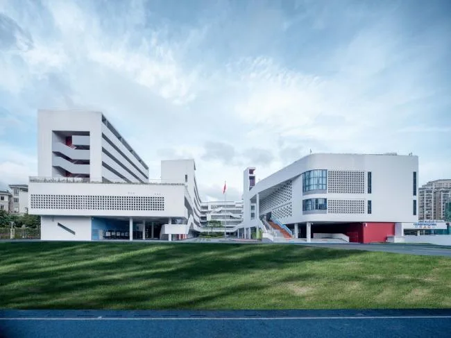 BIM Architecture | Shenzhen Qianhai Third Primary School (Liwan Primary School)/Shenzhen New Year Night School Architectural Design and Research Institute · Yuanben Studio