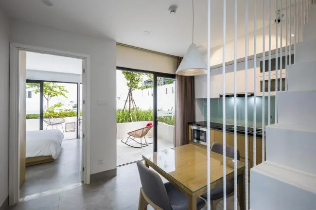 BIM Architecture | Quiet and lush, staggered terraced roofs: Vietnam Flower Garden Apartments/Ho Khue Architects