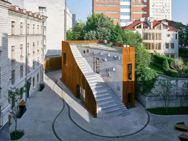 BIM architecture | Architectural monuments that preserve a sense of antiquity: ARTCOR Creative Workshop/Maxim Calujac