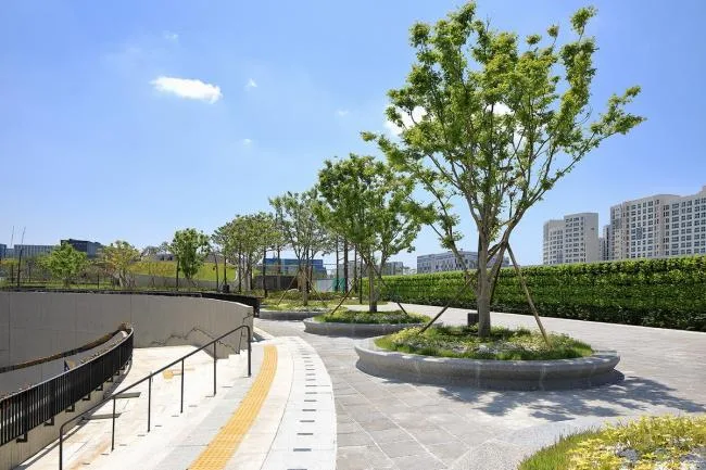 BIM Architecture | Flow Curve, Like Clothes Ribbon - Magu Middle Square/Woolidongin Architects