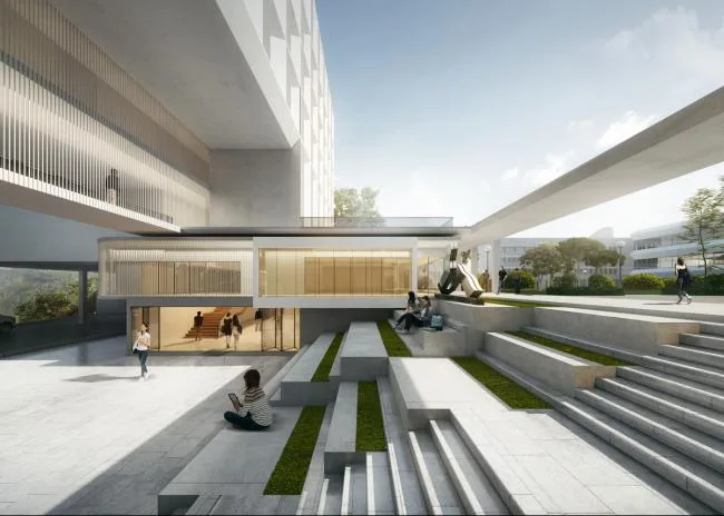 BIM Architecture | Design of the Dormitory Building for the Chinese Year and Night School in Hong Kong (Competition Plan)/AG Huichuang International