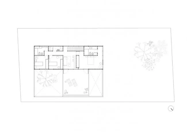 Second floor plan