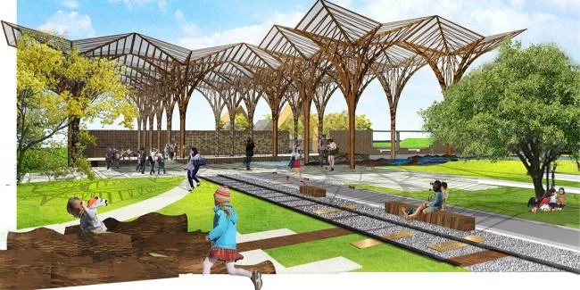 BIM Architecture | Shaheyuan Park/Aobo Scenic Area