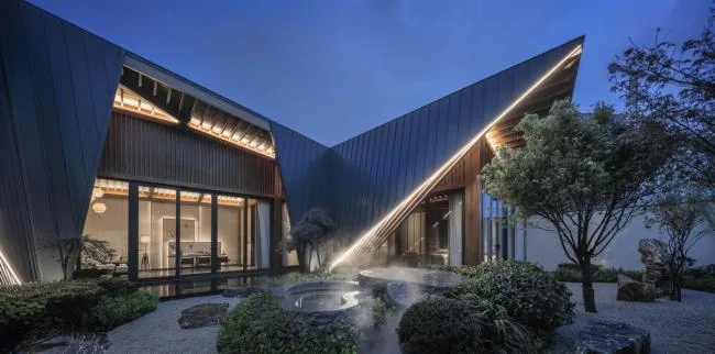 BIM Architecture | The Beauty of Wabi Sabi, With Nothing to Do: Fuzhou's First Jianguo Shifu Hot Spring Resort/Chengzhi Design