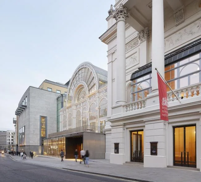BIM Architecture | Noble and Elegant, Collision of Classical and Modern: Renovation of the Royal Opera House/Stanton Williams