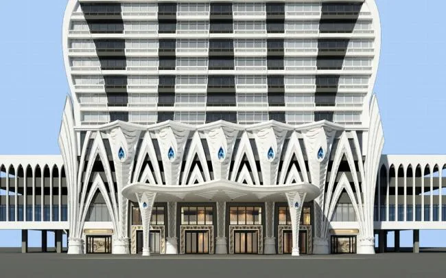 BIM Architecture | Dreamy Cloud South Creation Series -199.9-meter Peacock City in Xishuangbanna/Gangya Architecture+Local Practice (Guangzhou)