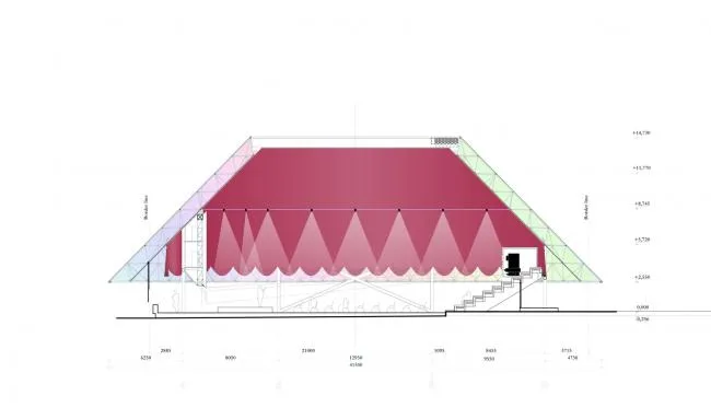 BIM Architecture | Inspired by 'Star Wars' and 'Blade Runner': Moscow Gorky Park Garage Cinema/SYNDICATE Architects