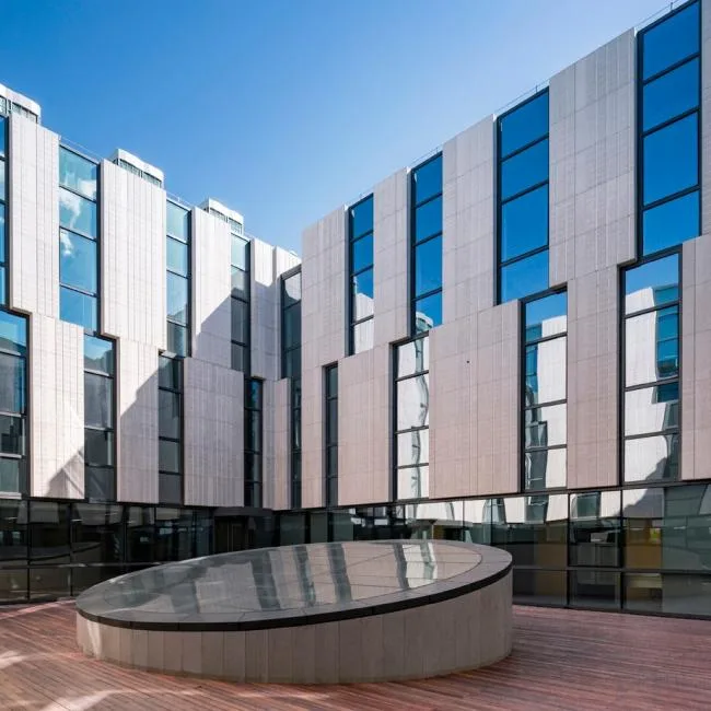 BIM Architecture | Tsinghua University Law School Library/KOKAISTUDIOS