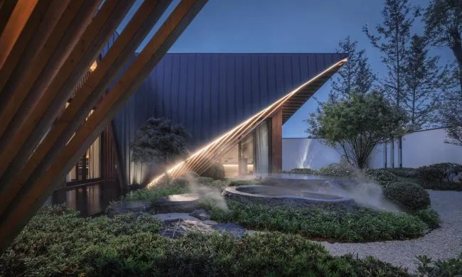 BIM Architecture | The Beauty of Wabi Sabi, With Nothing to Do: Fuzhou's First Jianguo Shifu Hot Spring Resort/Chengzhi Design