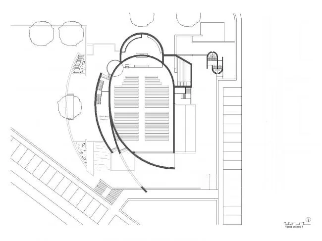 BIM Architecture | Sacred and Pure Energy Space: Legares Church/FCC Arquitectura