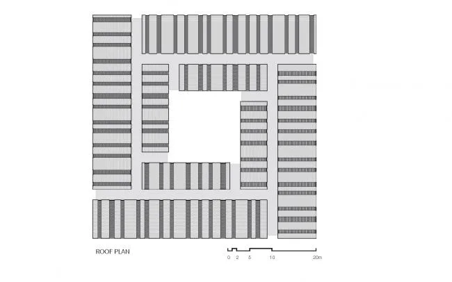 BIM Architecture | Tsinghua University Law School Library/KOKAISTUDIOS