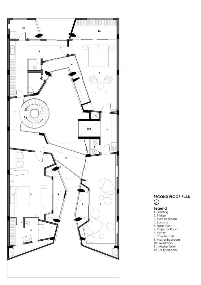 BIM Architecture | Breaking through Facades, Indian Studio with Openness and Privacy Coexistence/Anagram Architects