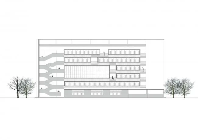 BIM Architecture | Shenzhen Qianhai Third Primary School (Liwan Primary School)/Shenzhen New Year Night School Architectural Design and Research Institute · Yuanben Studio