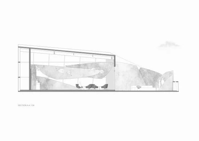 BIM Architecture | Cloud based Restaurant for Light and Shadow Activities/SODA Architects