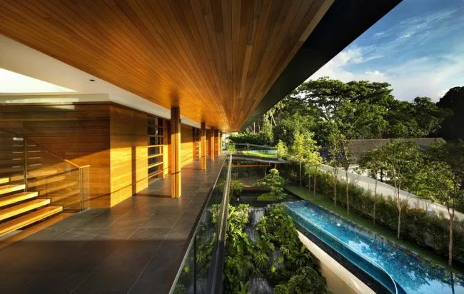 BIM Architecture | Between Mountains and Rivers, Garden Villas/Guz Architects