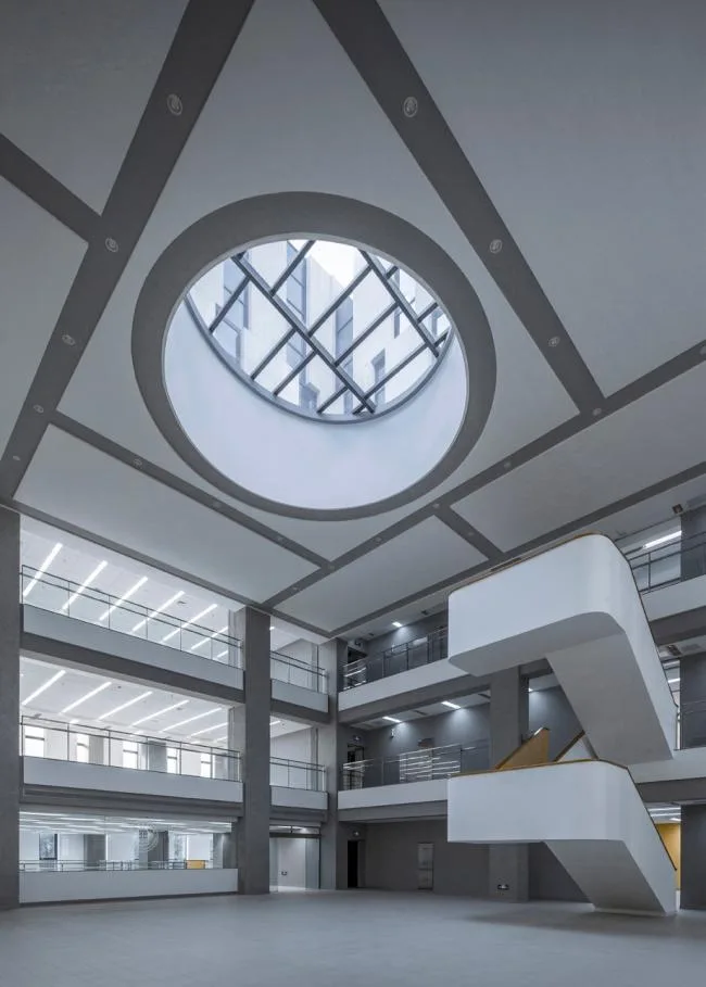 BIM Architecture | Tsinghua University Law School Library/KOKAISTUDIOS