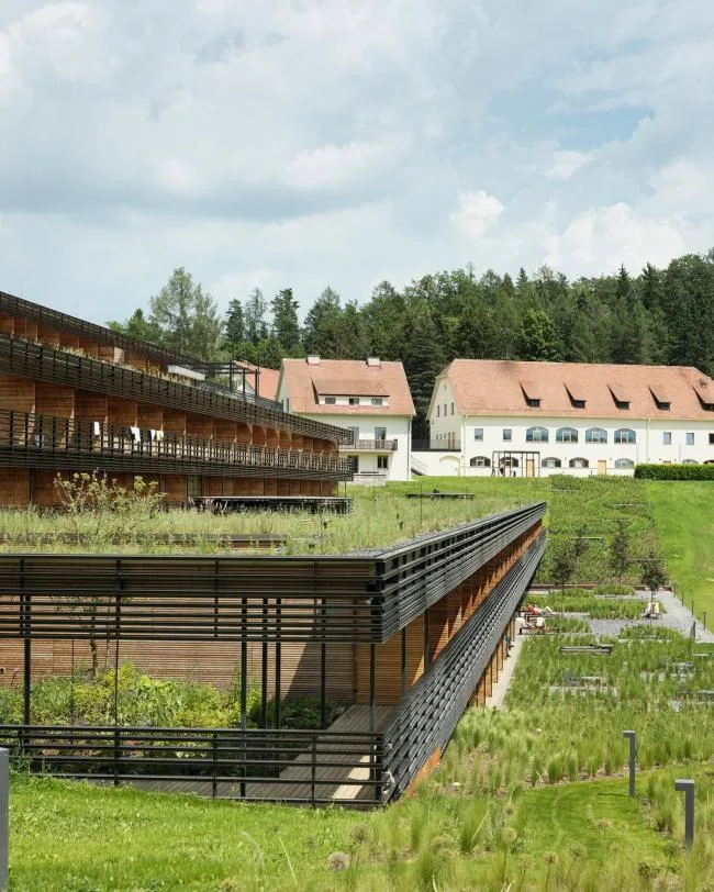 BIM Architecture | Scattered in the midst of hills and fields for recuperation/Dietger Wissounig Architekten