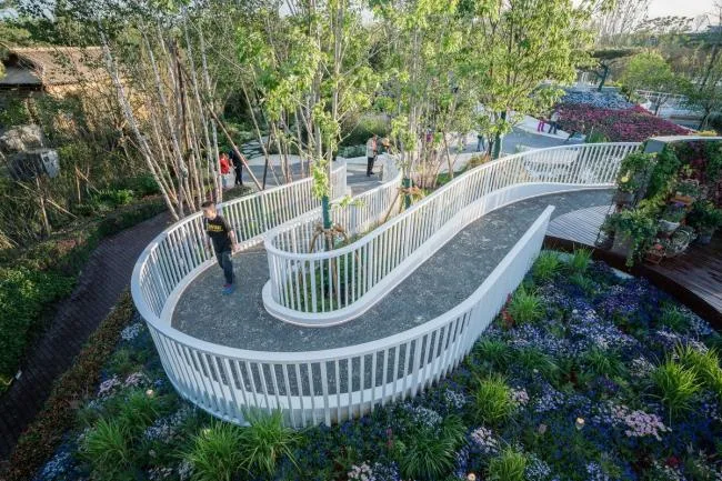 BIM Architecture | Design and Research Institute for Decoration of Shanghai Garden/Huajian Group Buildings at the 2019 Beijing International Horticultural Exposition