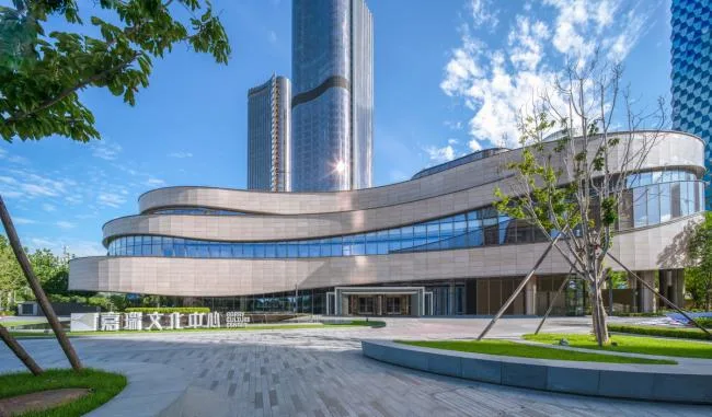 BIM Architecture | View Beijing's New Landmarks, Modern and Organic Urban Oasis/Andrew Bromberg at Aedas