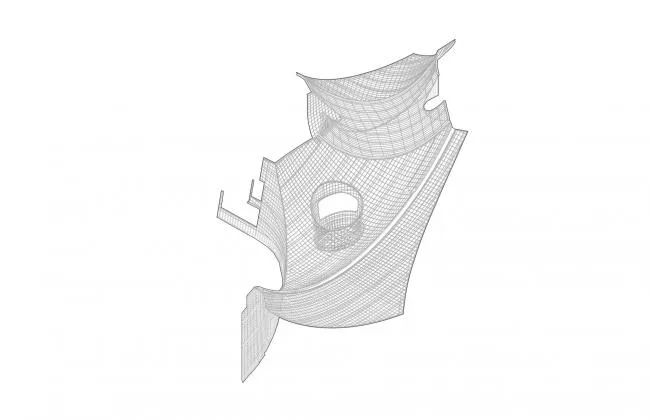 BIM Architecture | Temple Evening School Charles Library/Sn ø hetta