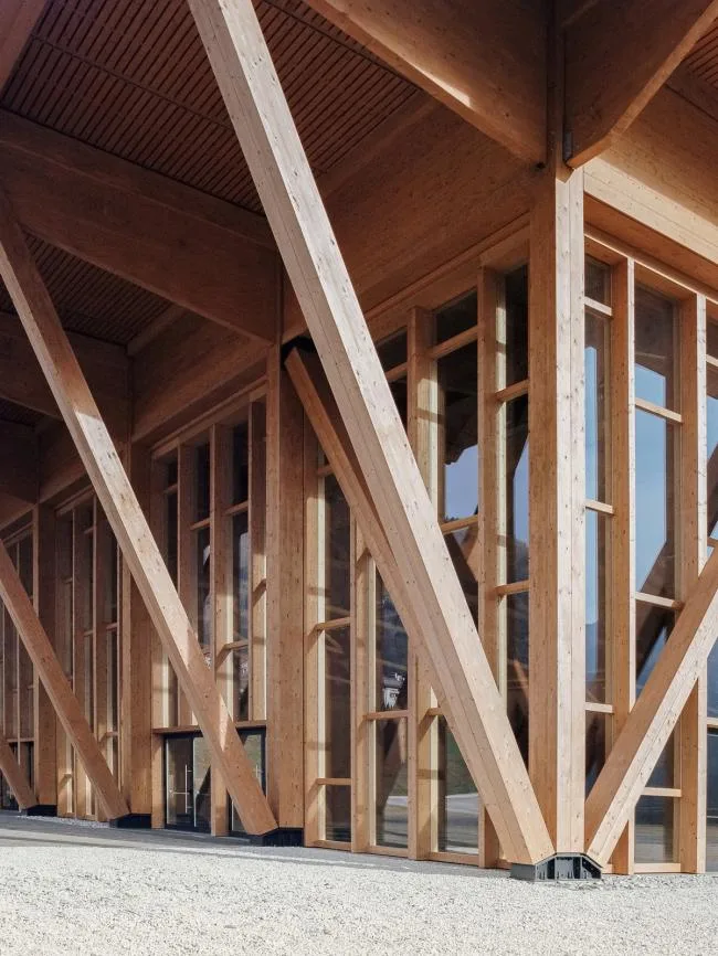 BIM Architecture | Endless twists and turns, hidden in the Alps Valley: In the middle of the Agodo Conference Exhibition/Studio Botter+Studio Bressan
