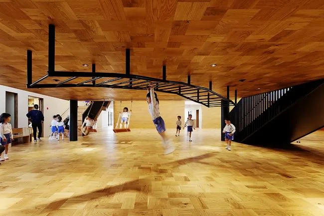 BIM Architecture | Japanese Kindergarten with Play as the Theme - KO Kindergarten/Hibino Design+Kids Design Labo