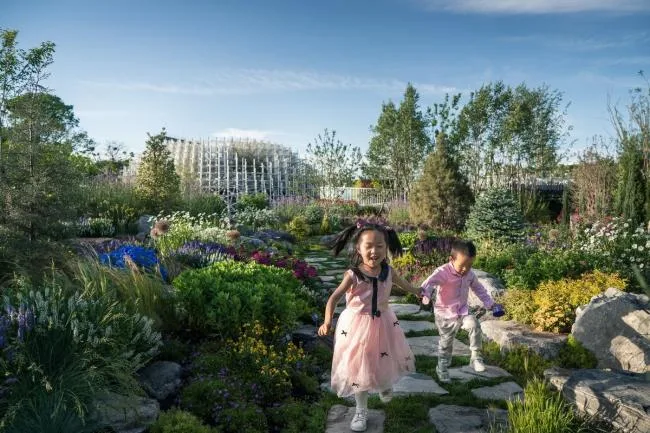 BIM Architecture | Design and Research Institute for Decoration of Shanghai Garden/Huajian Group Buildings at the 2019 Beijing International Horticultural Exposition