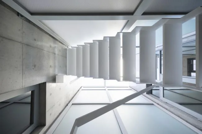 BIM Architecture | Viewing the Sky in the Cold Alley of the bustling city: Ginza Shared House/SO& CO.
