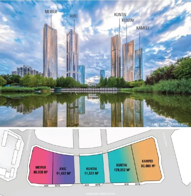 BIM Architecture | View Beijing's New Landmarks, Modern and Organic Urban Oasis/Andrew Bromberg at Aedas