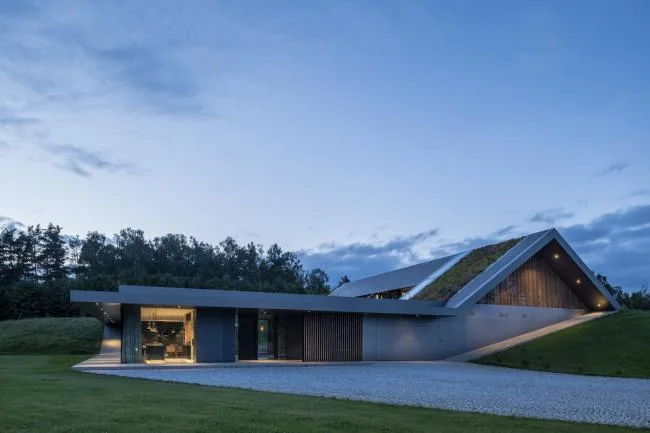 BIM Architecture | A Cool Hat Lost in the Wilderness: Green Line Cabin/Mobius Architects