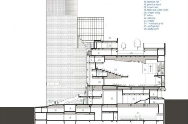 BIM Architecture: Saemaonan Arc-Shaped Church by Seoinn Design Group and Lee Eun – A Tribute to Loving God and Neighbors-BIM WORLD