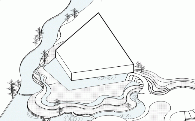 BIM Architecture | Jiuxiyue Lianhua Town - Zhengqing and Yashan Temple/Shanghai Riqing Architectural Design