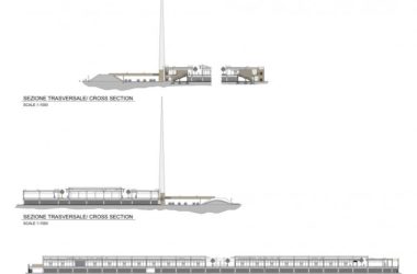 Torino Outlets by Claudio Silvestrin Architects: A Striking White Structure Piercing the Sky-BIM WORLD