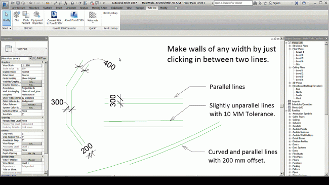 BIM Plugin for Automatic Wall Generation in Revit | Download Now