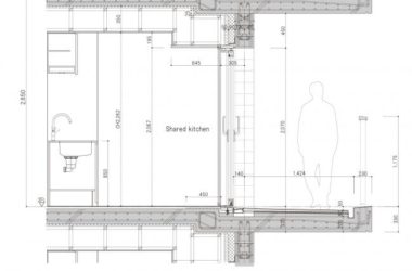 BIM Architecture: Asahi Group Employee Dormitory KAEDE by Takenaka Corporation – A Deep Courtyard Home Embracing Tranquility and Simplicity-BIM WORLD