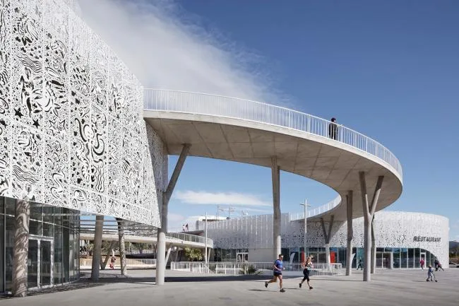 BIM Architecture | The White Pearl Between the Ocean and the Land: Agd Point Gaming and Exhibition Center/A+Architecture