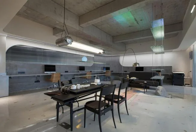 BIM Architecture | Office of a Bedside Space Design Firm, Quiet and Open Exchange Space/Bedside Space Design