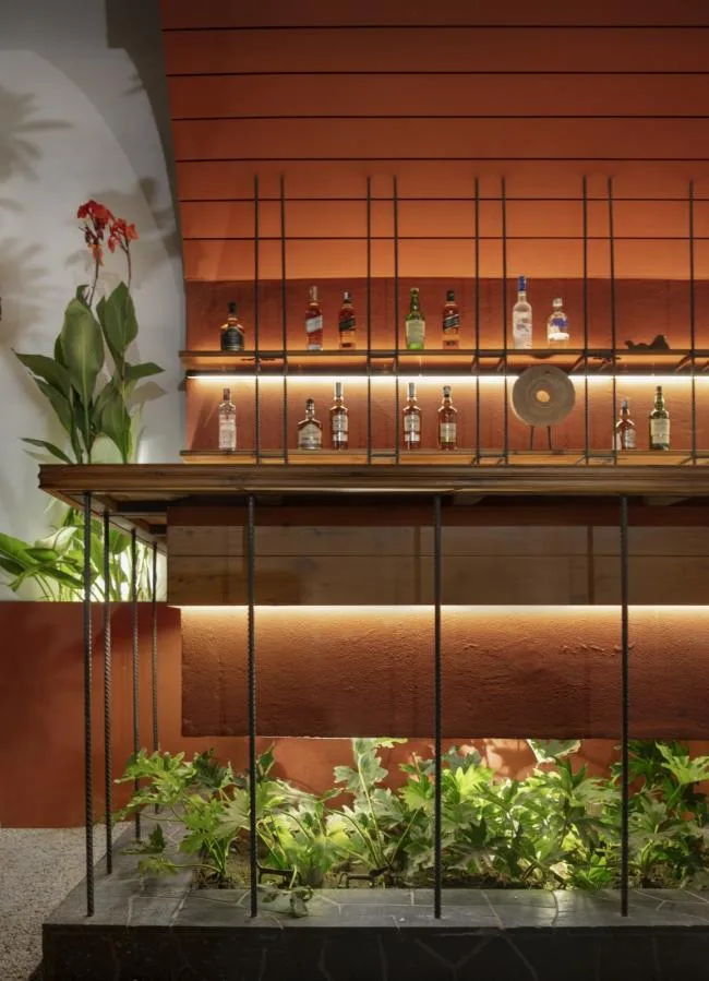 BIM Architecture | A Coffee Shop Searching for Village Memories, Protal 92, India