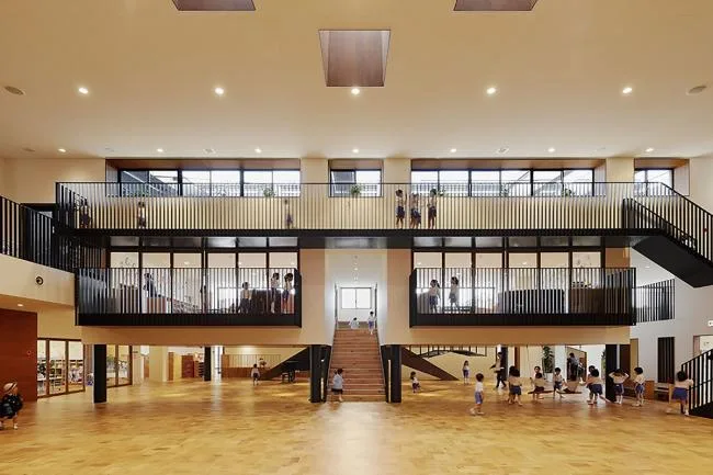 BIM Architecture | Japanese Kindergarten with Play as the Theme - KO Kindergarten/Hibino Design+Kids Design Labo
