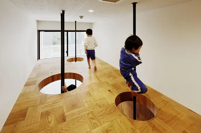 BIM Architecture | Japanese Kindergarten with Play as the Theme - KO Kindergarten/Hibino Design+Kids Design Labo