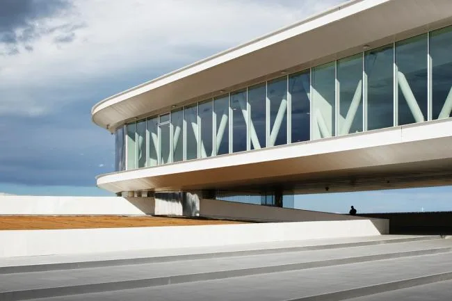 BIM Architecture | The White Pearl Between the Ocean and the Land: Agd Point Gaming and Exhibition Center/A+Architecture